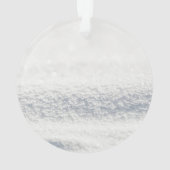 Winter Snowboarding Aangepaste naam en datum Ornament (achterkant)