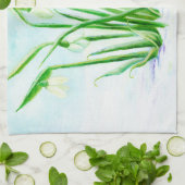 Winter Snowdrop Fairy Magic Theedoek (Gevouwen)