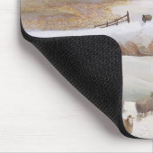 Winter Snowfall Muismat (Hoek)