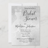 Winter Snowfall Vrijgezellenfeest - White Kaart (Voorkant)