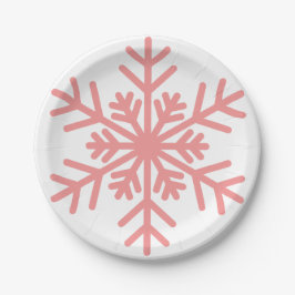 Winter Snowflake Baby shower Paper Bord Girl