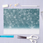 Winter Snowflake Background Tissuepapier (Craft)