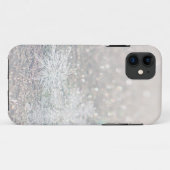 Winter Snowflake Bokeh Bling Case-Mate iPhone Case (Achterkant (horizontaal))