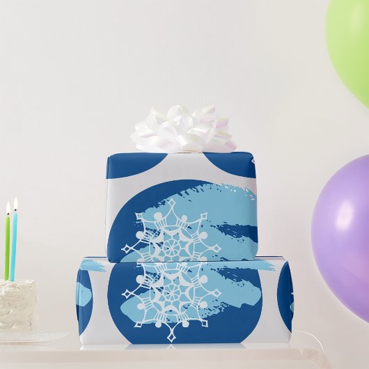 Winter Snowflake Cadeaupapier