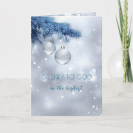 Winter Snowflake Christmas Kaart