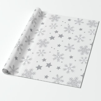 Winter Snowflake Gift Wrapping Paper Cadeaupapier