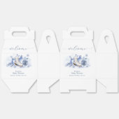 Winter Snowflake Ice Skate Baby Shower Welcome Bedankdoosjes (Ongevouwen)