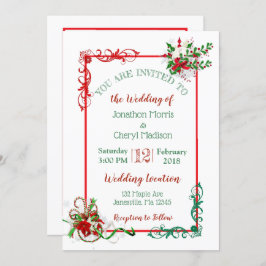 Winter Snowflake kerstfeestdagen Kaart