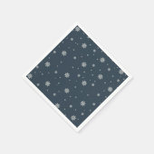 Winter Snowflake Kerstmis Servet (Hoek)