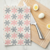 Winter Snowflake Kitchen Towels Theedoek (Quarter Fold)