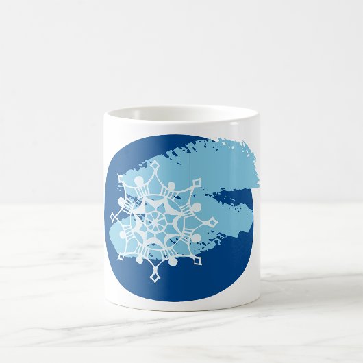 Winter Snowflake Koffiemok
