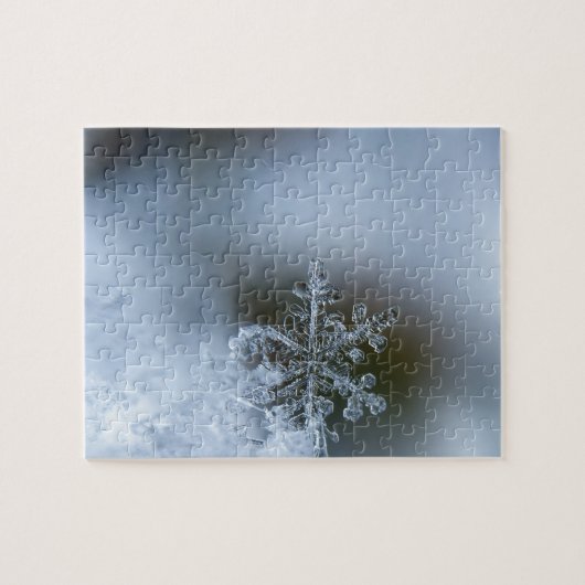 Winter Snowflake Legpuzzel (Horizontaal)