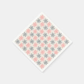 Winter Snowflake Paper Napkin Servet (Hoek)