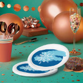 Winter Snowflake Papieren Bordje