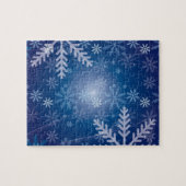 Winter Snowflake Pattern Legpuzzel (Horizontaal)