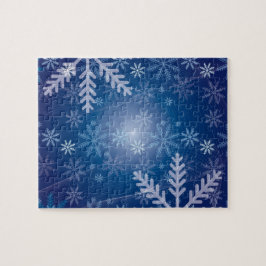 Winter Snowflake Pattern Legpuzzel