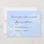 Winter Snowflake RSVP (Voorkant)