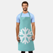 Winter snowflake schort (Gedragen)