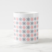 Winter Snowflake Specialty Mug Grote Koffiekop (Voorkant)