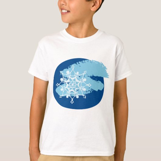 Winter Snowflake T-shirt (Voorkant)