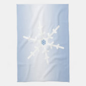 Winter Snowflake Theedoek (Verticaal)