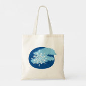 Winter Snowflake Tote Bag (Achterkant)