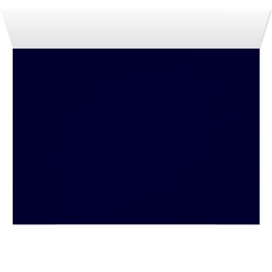 Winter Snowflake Weddenschapenkaarten (Binenzijde Horizontaal (Onderkant))