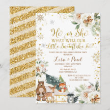 Winter Snowflake Woodland Dieren Geslacht