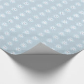 Winter Snowflake wrapppapier Cadeaupapier (Hoek)