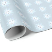 Winter Snowflake wrapppapier Cadeaupapier (Rol Hoek)