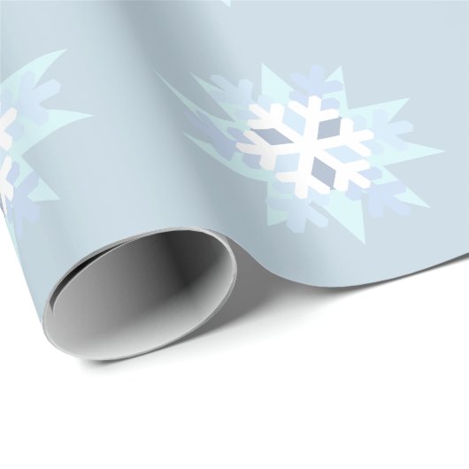 Winter Snowflake wrapppapier Cadeaupapier (Rol Hoek)