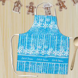 Winter Snowflakes Baking Schort