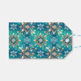 Winter Snowflakes Cadeaulabel