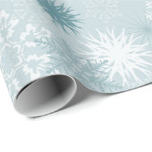 Winter Snowflakes Cadeaupapier (Rol Hoek)
