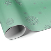 Winter Snowflakes Cadeaupapier (Rol Hoek)