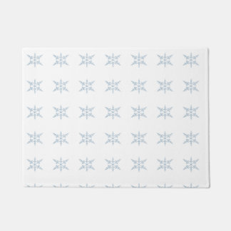 Winter Snowflakes Deurmat