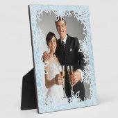 Winter Snowflakes Fotoplaat (Zijkant)