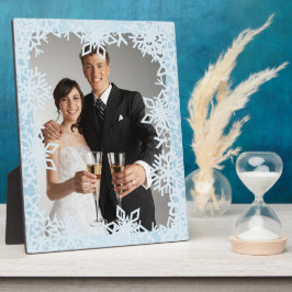 Winter Snowflakes Fotoplaat