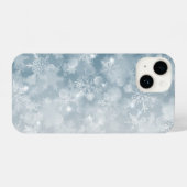 Winter Snowflakes Frost Snow Icy iPhone Hoesje (Achterkant horizontaal)