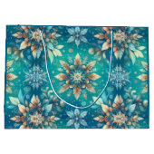 Winter Snowflakes  Groot Cadeauzakje (Achterkant)