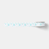 Winter Snowflakes Grosgrain Lint (Voorkant)