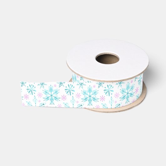 Winter Snowflakes Grosgrain Lint (Spoel)