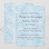 Winter Snowflakes Kaart (Voorkant / Achterkant)