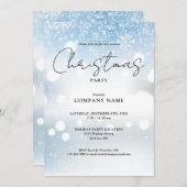 Winter Snowflakes kerstfeestdag Kaart (Voorkant / Achterkant)