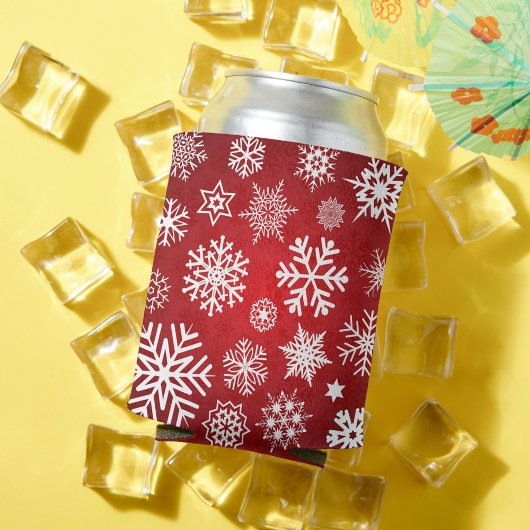 Winter Snowflakes Koelbox Blikjeskoeler