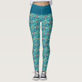 Winter Snowflakes  Leggings (Voorkant)