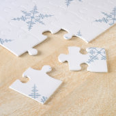 Winter Snowflakes Legpuzzel (Zijkant)
