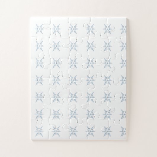 Winter Snowflakes Legpuzzel (Verticaal)