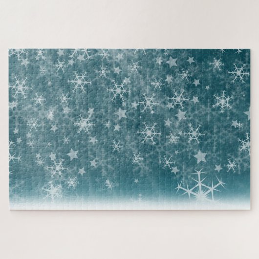 Winter Snowflakes Legpuzzel (Horizontaal)