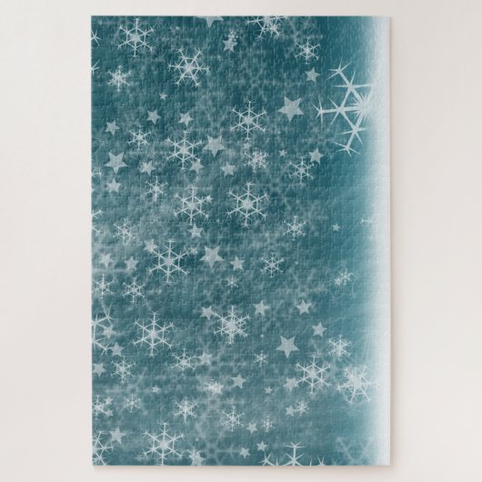 Winter Snowflakes Legpuzzel (Verticaal)